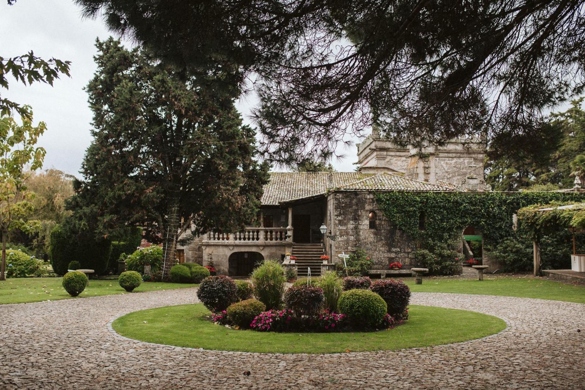 Pensjonat Pazo da Touza Nigrán Zewnętrze zdjęcie